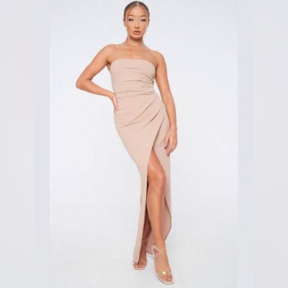 NEW Strapless High-Low Dress